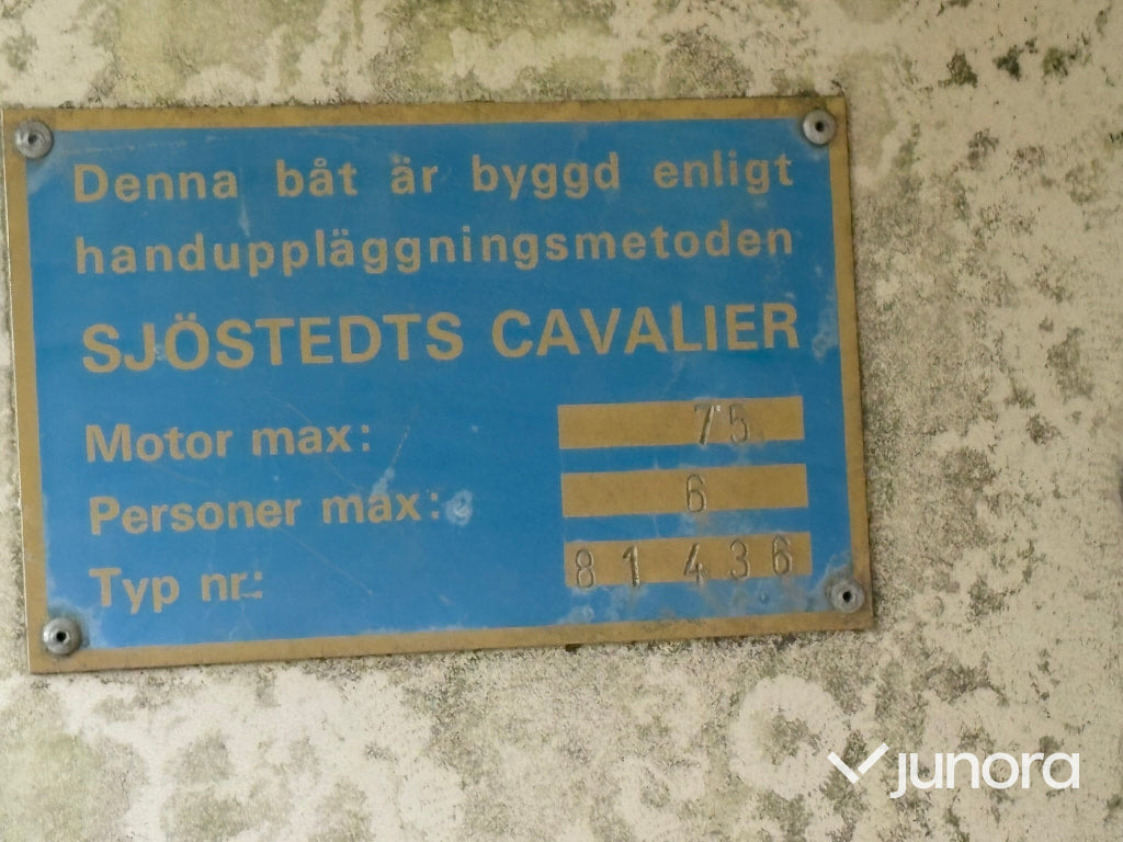 Båt Sjöstedts Cavalier med Suzuki Motor DT40 och Sigam Trailer