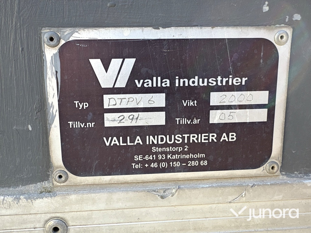 Personalbod - Valla Industrier, DYPV 6