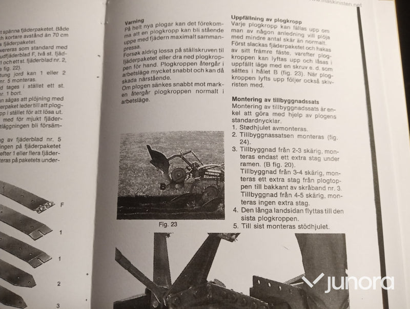 Tegplog - Kverneland, MZ