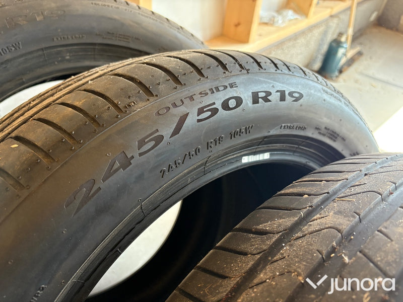 4st Pirelli 245/50-R19