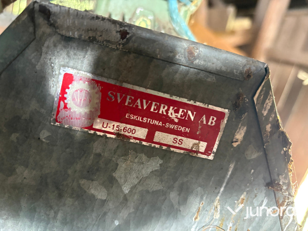 U-skruvtransportör - Sveaverken, För spannmål