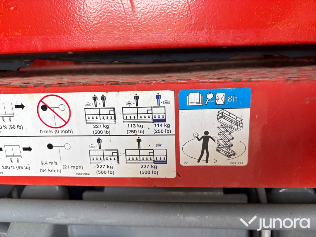 SKYJACK /Saxlift 6m batteri driven