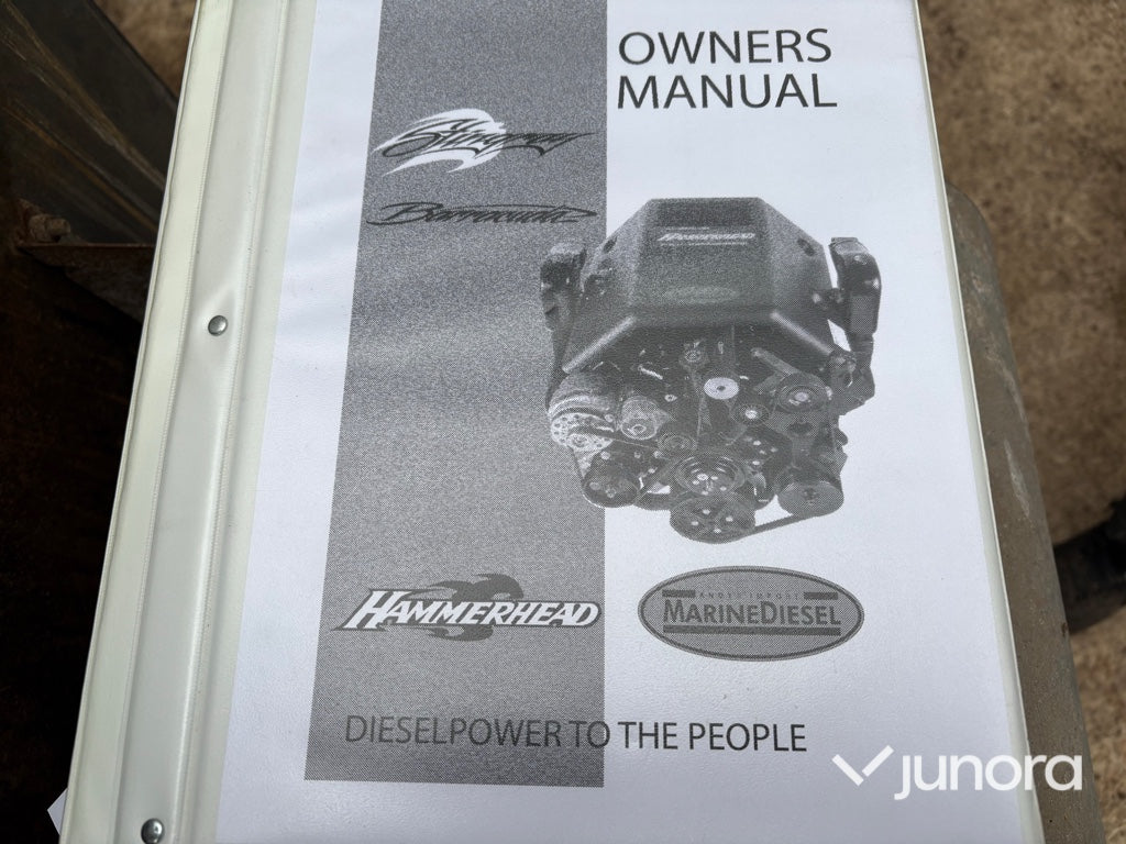 Båtmotorer – MarineDiesel Hammerhead MD350SC (2st), båt kan medfölja