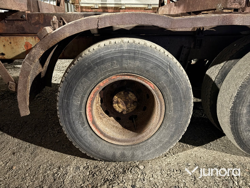 Timmerbil – Volvo FB med Jonsereds kran