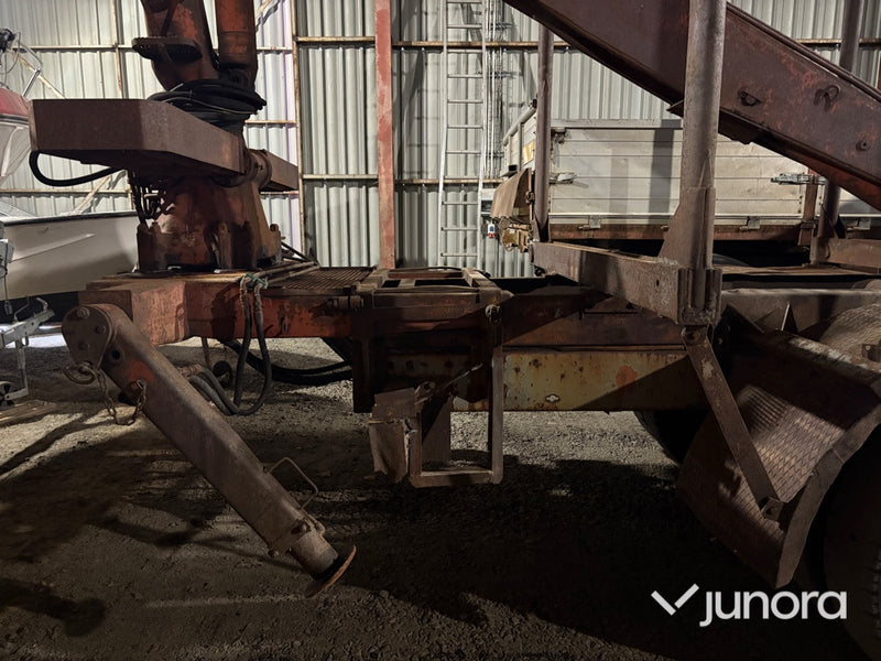 Timmerbil – Volvo FB med Jonsereds kran