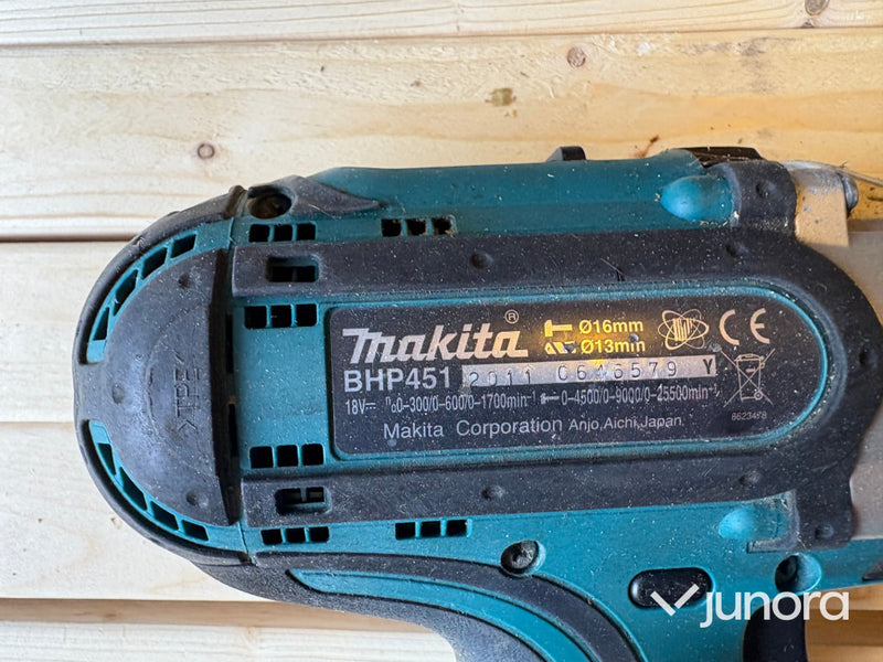Kraftskruvdragare Makita BHP451