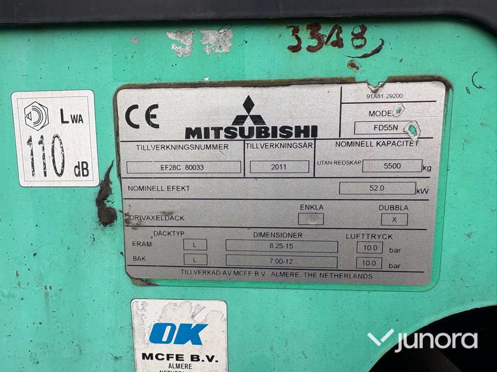 Dieseltruck - Mitsubishi, FD55N