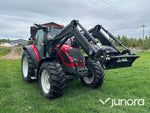 Valtra G 125 E Versu med lastare