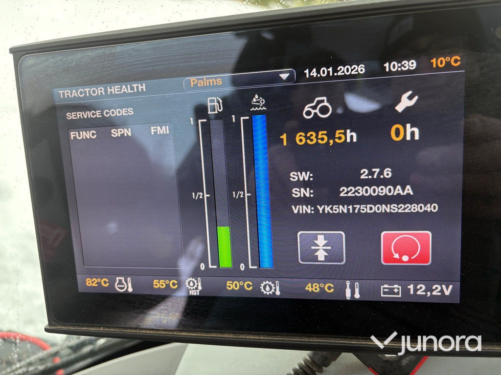 Traktor – Valtra N175 Direct, med twintrac & lastare