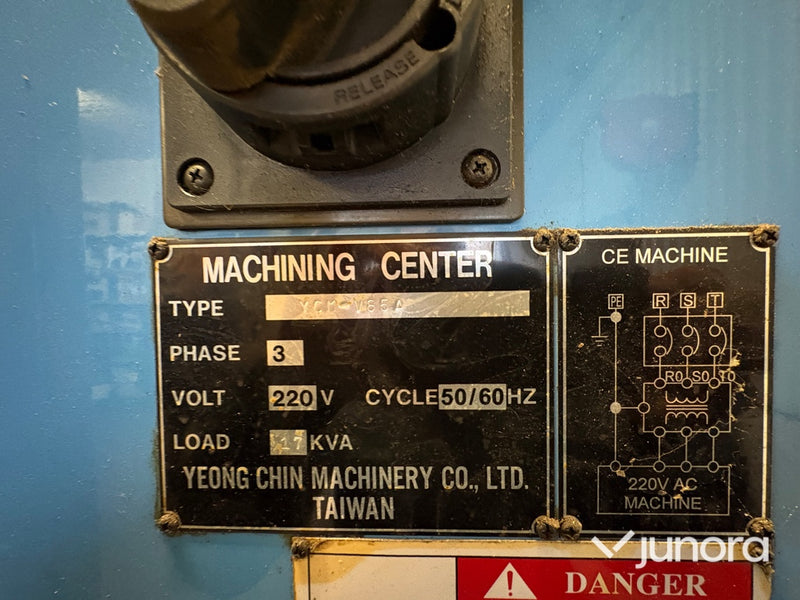 Bearbetningscenter (CNC-fräs) – Supermax YCM-V85A