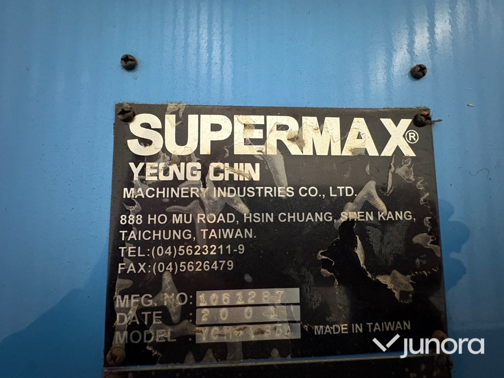 Bearbetningscenter (CNC-fräs) – Supermax YCM-V85A