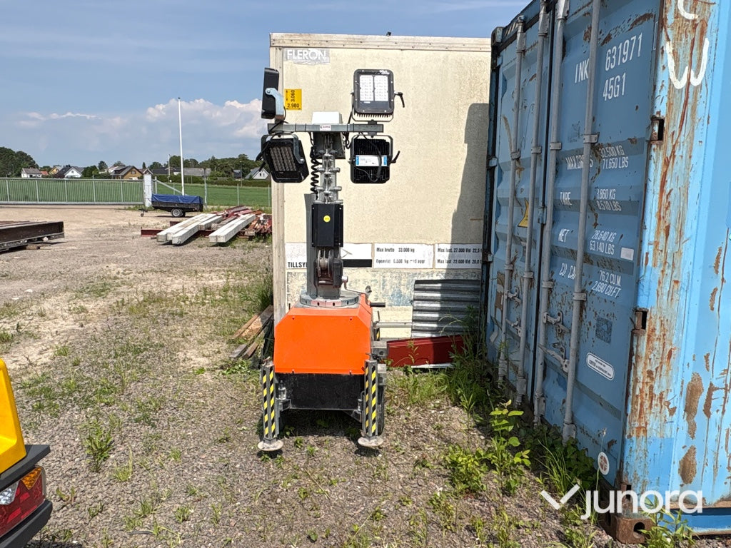 Mobil LED-belysningsmast - Satema, X-CHAIN