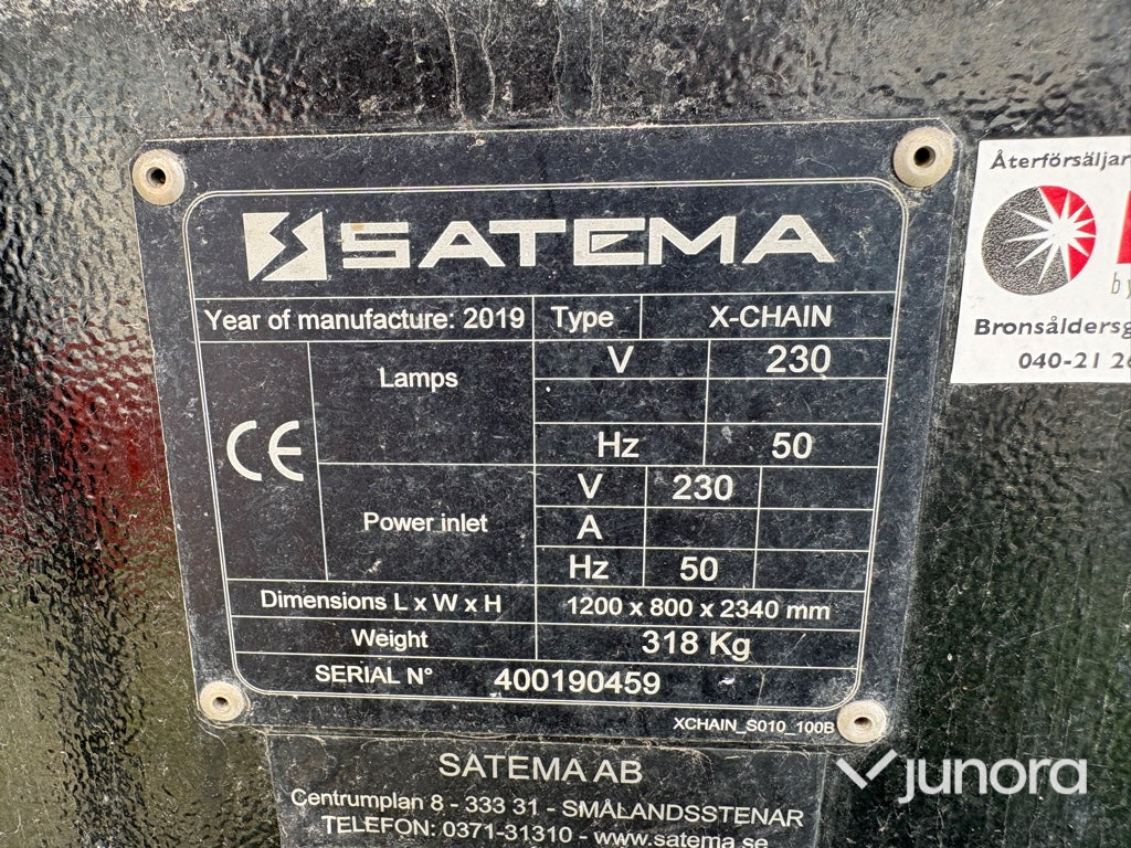 Mobil LED-belysningsmast - Satema, X-CHAIN
