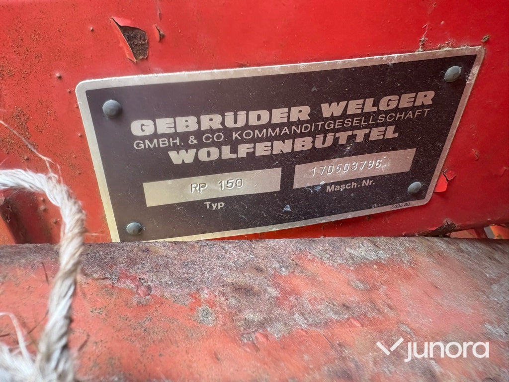 Rundbalspress - Welger, RP 150