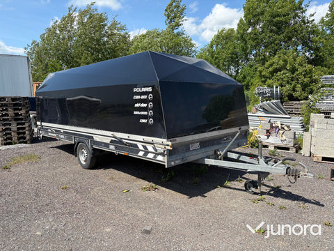 Släpvagn Lorries Snowmaster TT495-i med kåpa