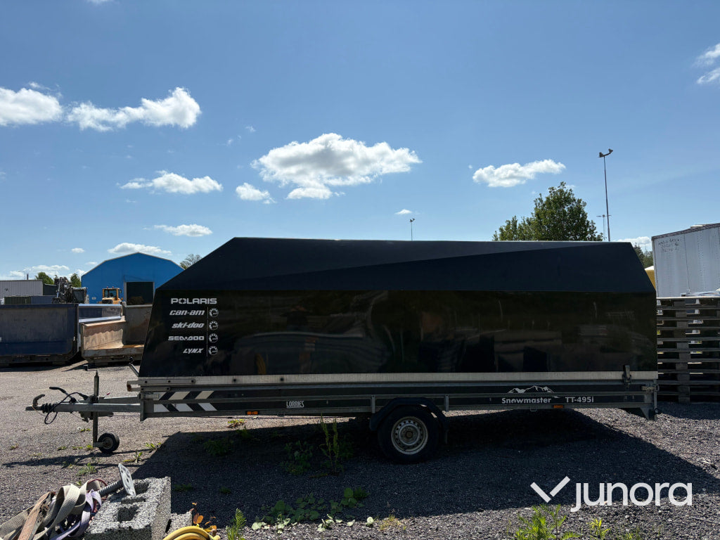 Släpvagn Lorries Snowmaster TT495-i med kåpa