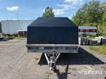 Släpvagn Lorries Snowmaster TT495-i med kåpa