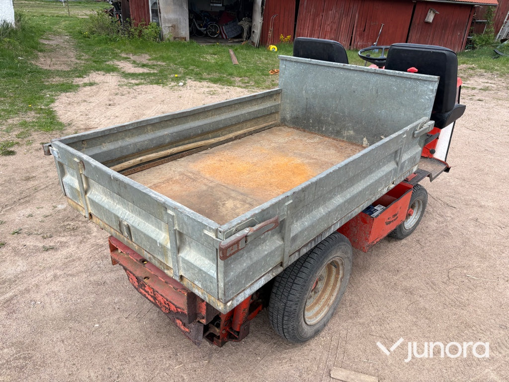 Perrongvagn med tippbart flak - CXM, LVSE