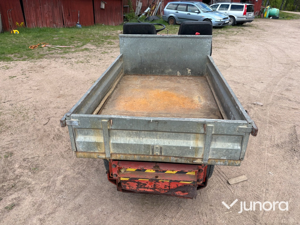 Perrongvagn med tippbart flak - CXM, LVSE