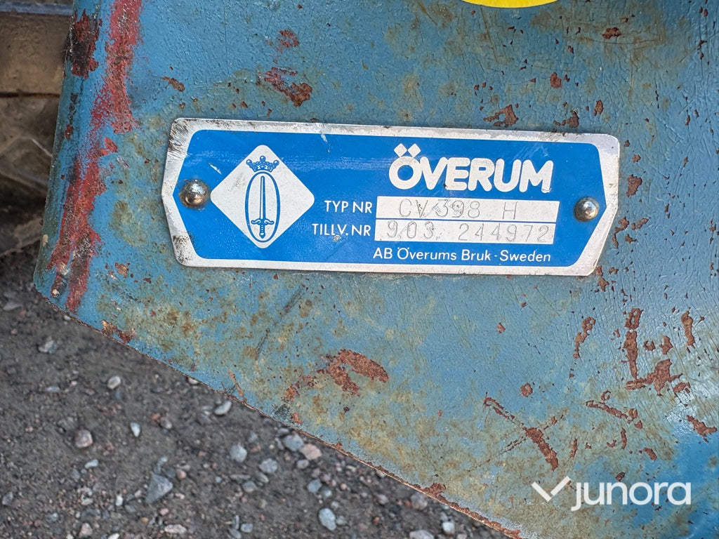 Plog - Överum, CV398H, 3-skärig
