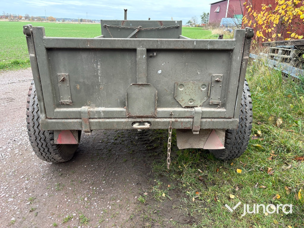 Tippvagn 4x2 m
