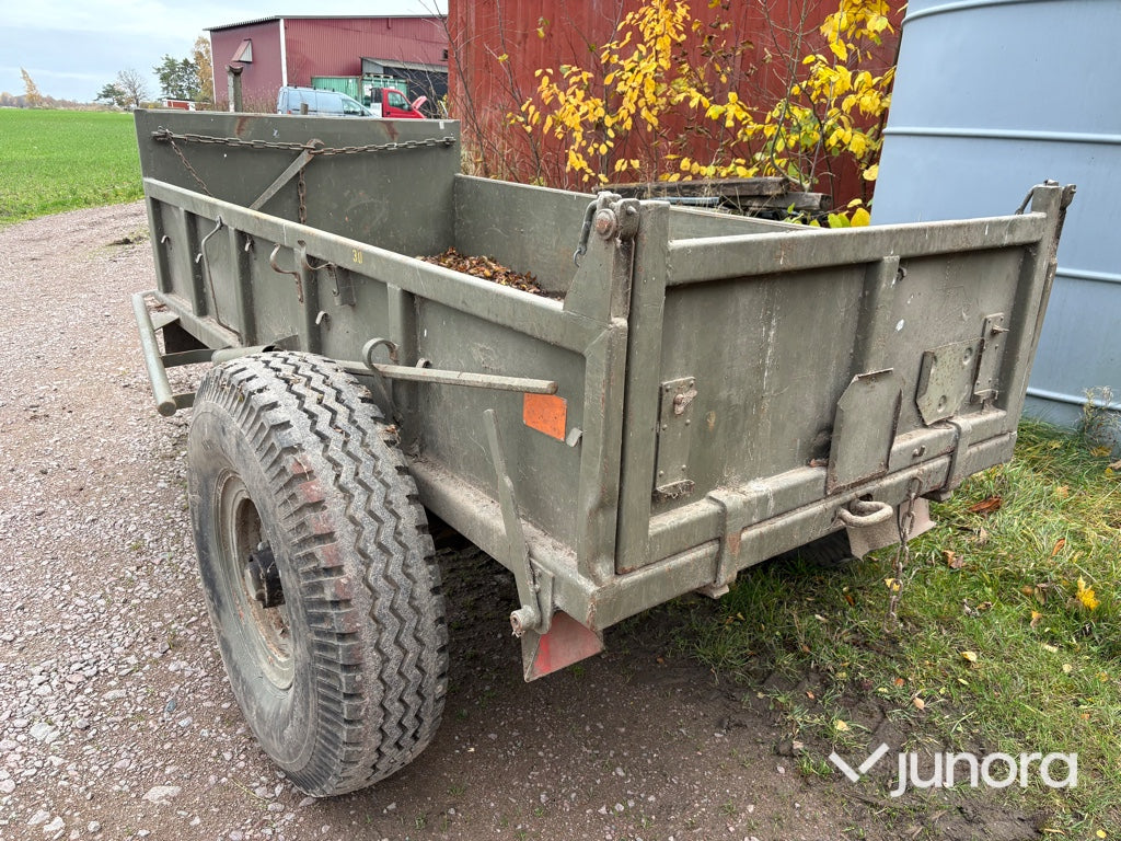 Tippvagn 4x2 m