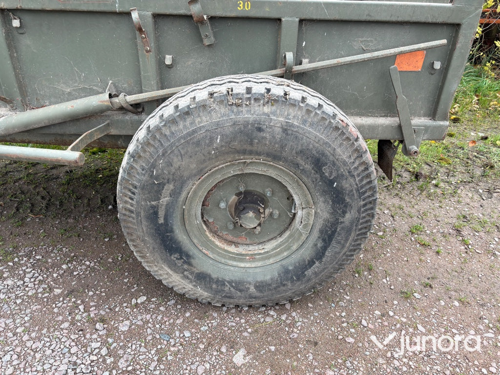 Tippvagn 4x2 m