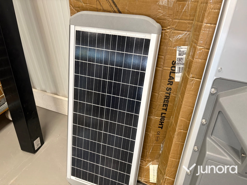 Solcellsdrivna industriarmaturer & fasadbelysning med rörelsesensor 40w-80w
