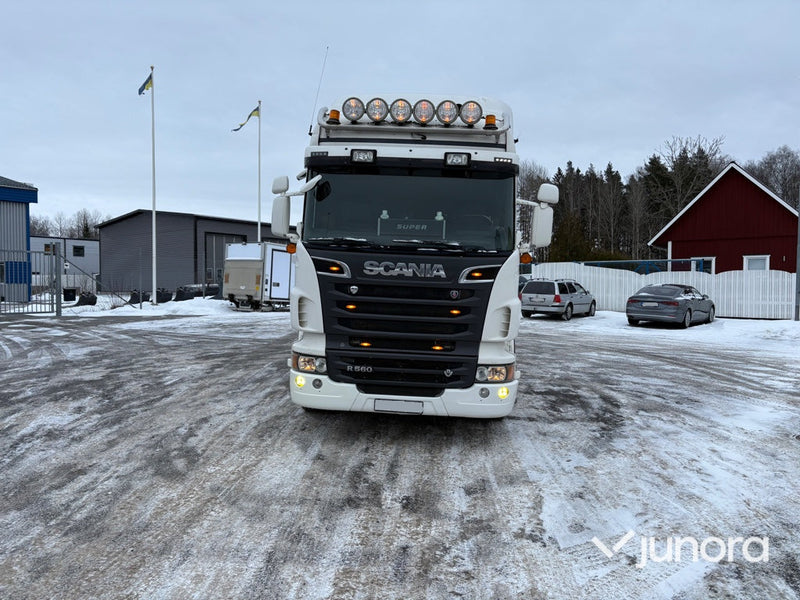 Lastbil + Lastväxlarflak - Scania, R560LB6X2*4HNA