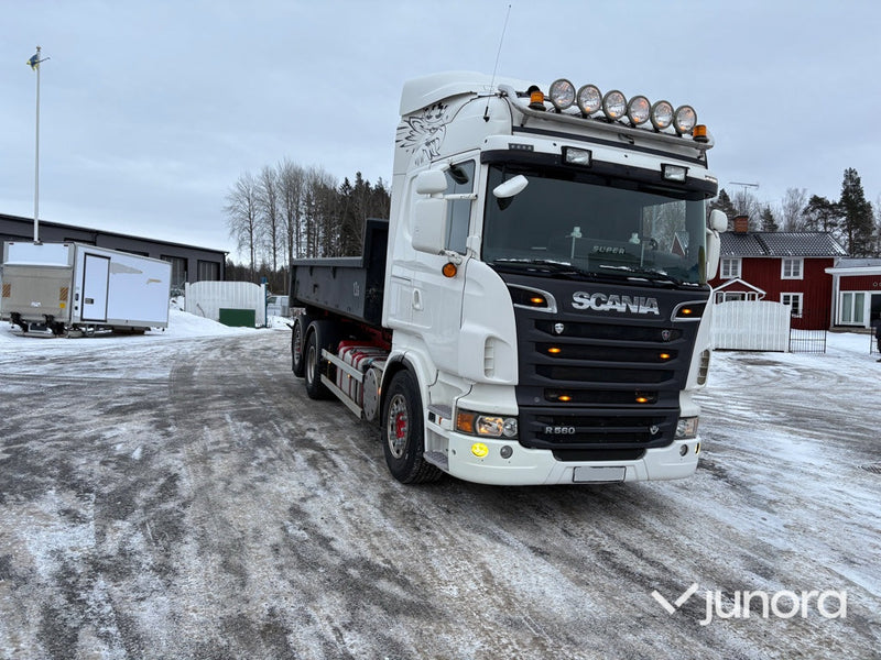 Lastbil + Lastväxlarflak - Scania, R560LB6X2*4HNA