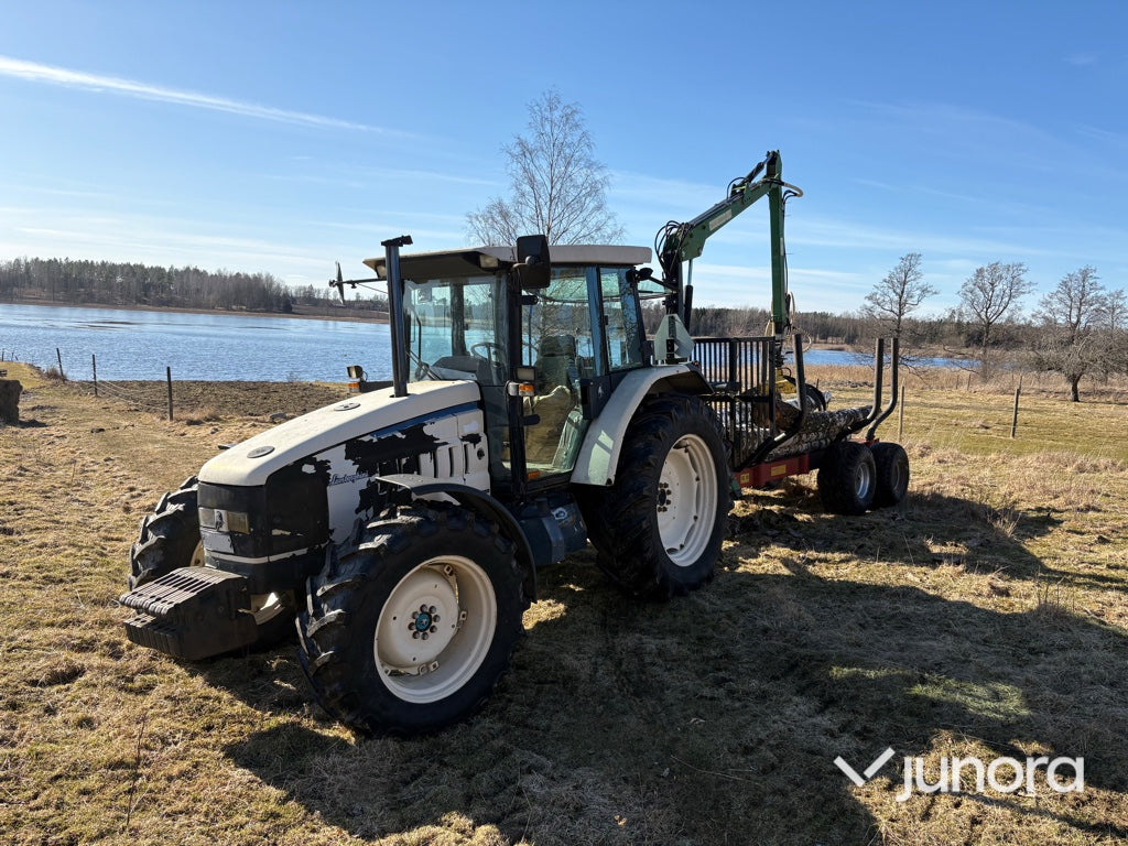 Traktor - Lamborghini, 1060, Med huggarvagn