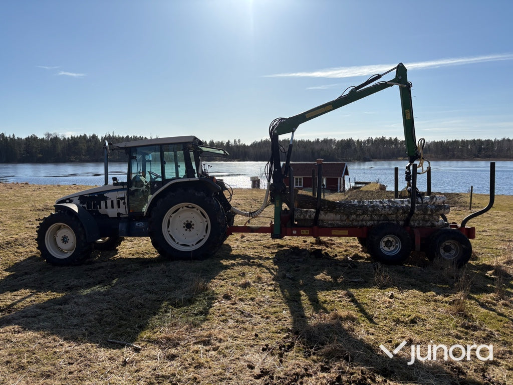 Traktor - Lamborghini, 1060, Med huggarvagn