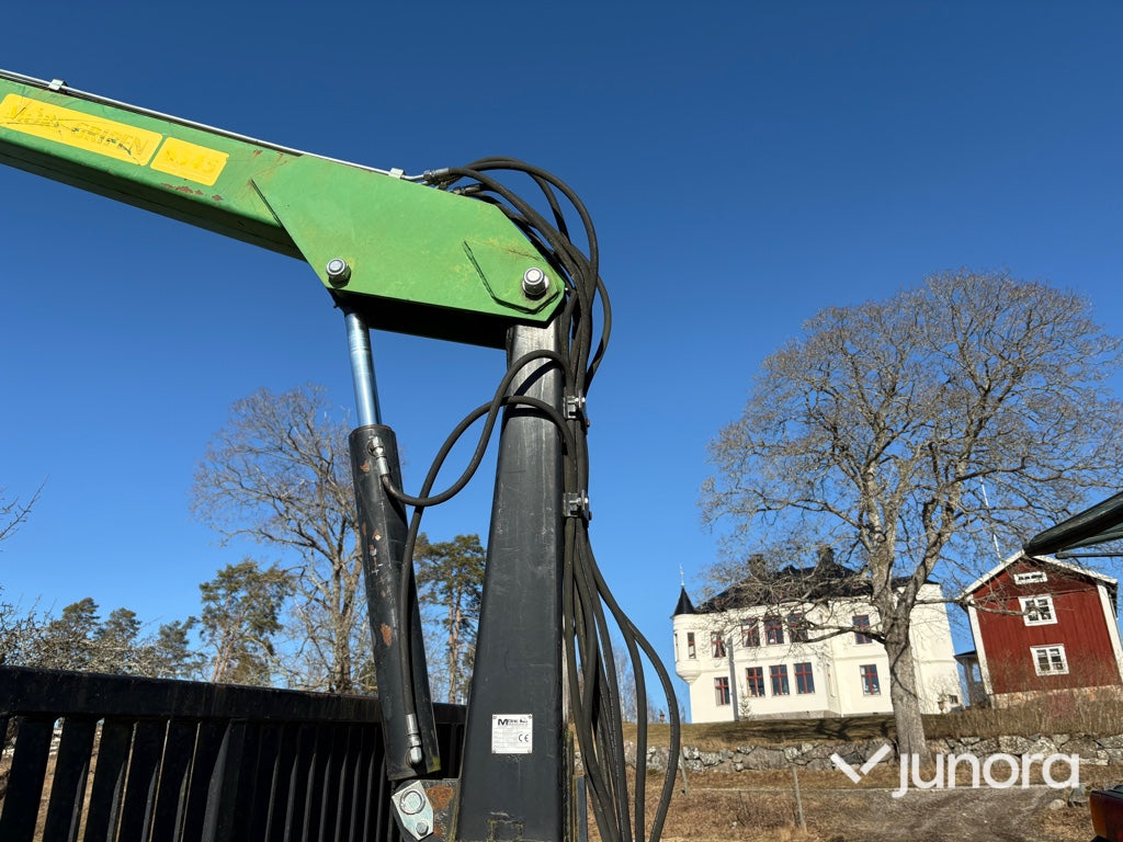 Traktor - Lamborghini, 1060, Med huggarvagn