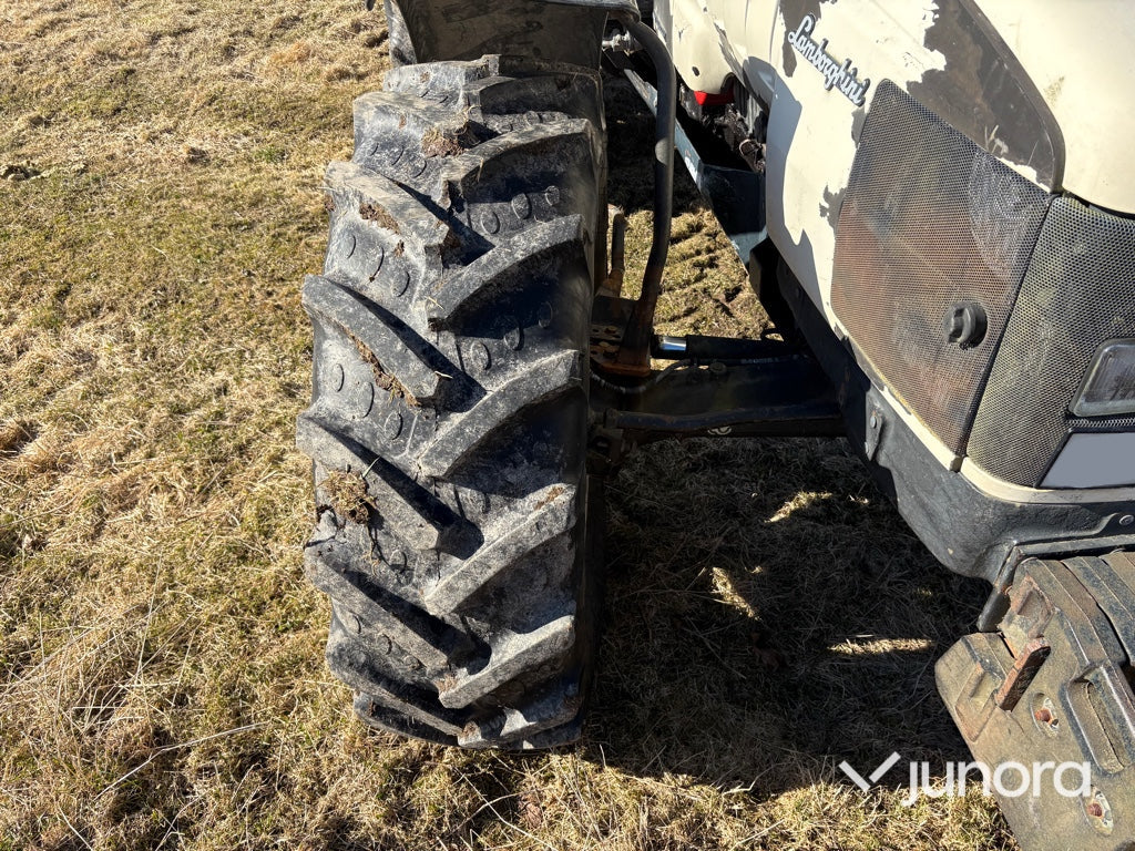 Traktor - Lamborghini, 1060, Med huggarvagn