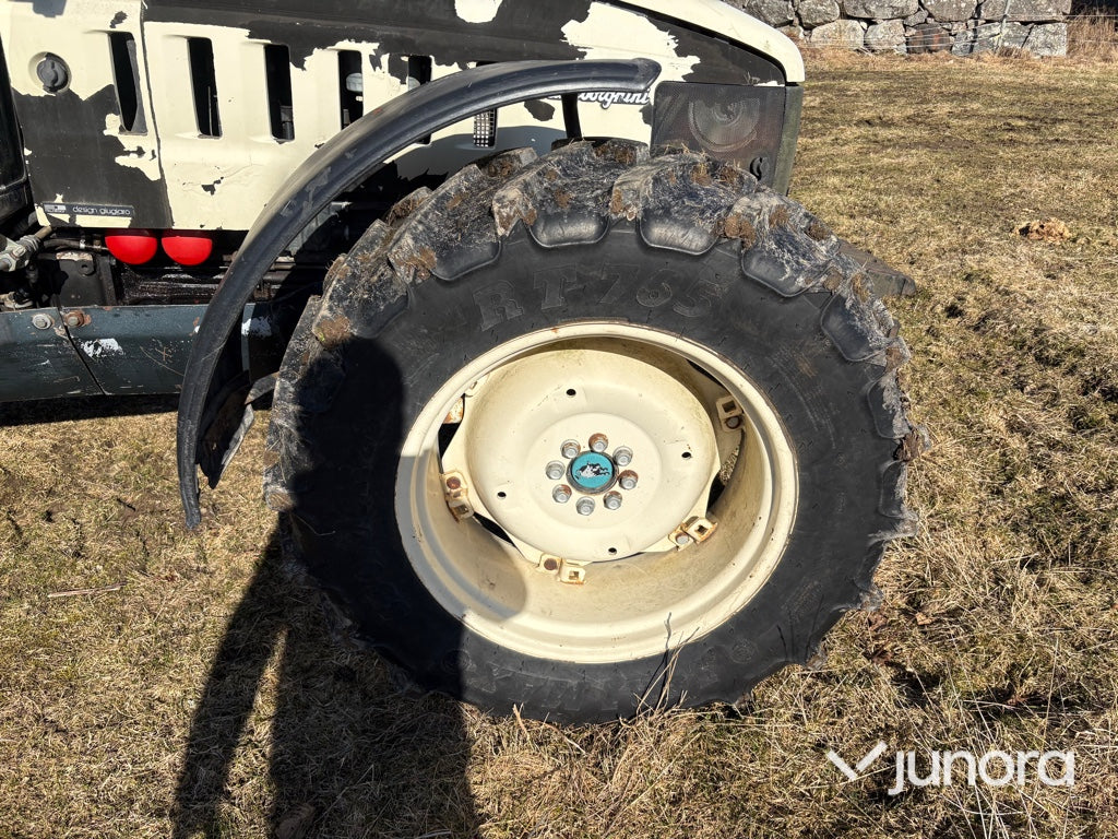 Traktor - Lamborghini, 1060, Med huggarvagn