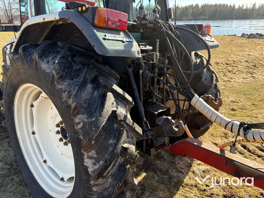 Traktor - Lamborghini, 1060, Med huggarvagn