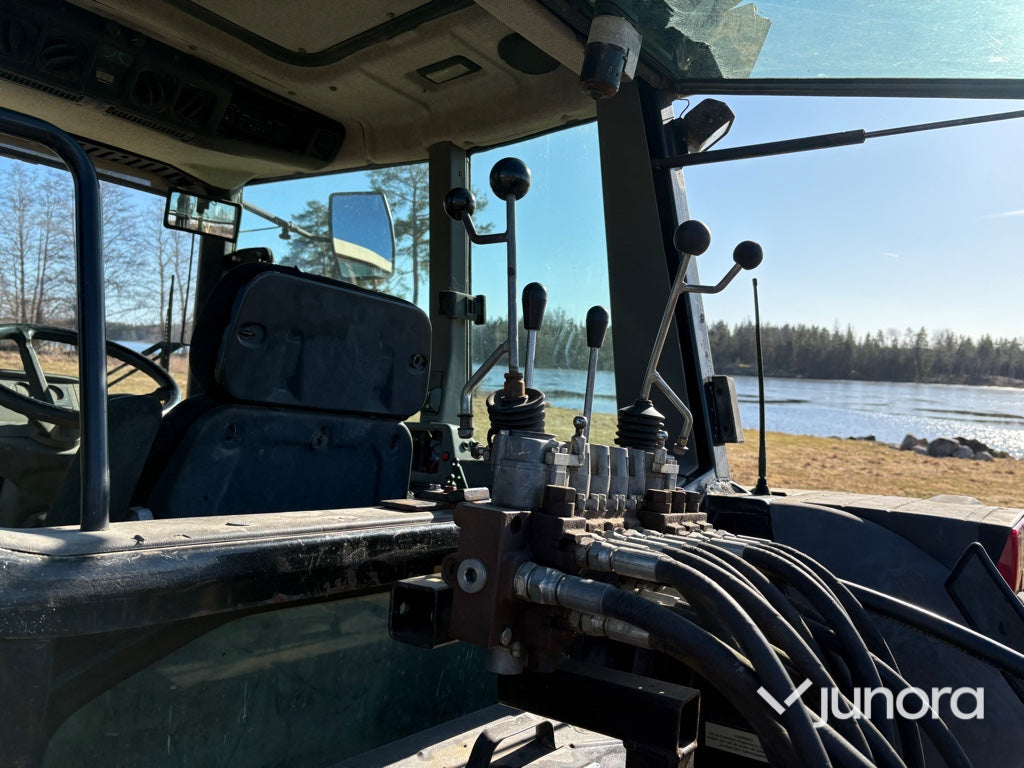 Traktor - Lamborghini, 1060, Med huggarvagn