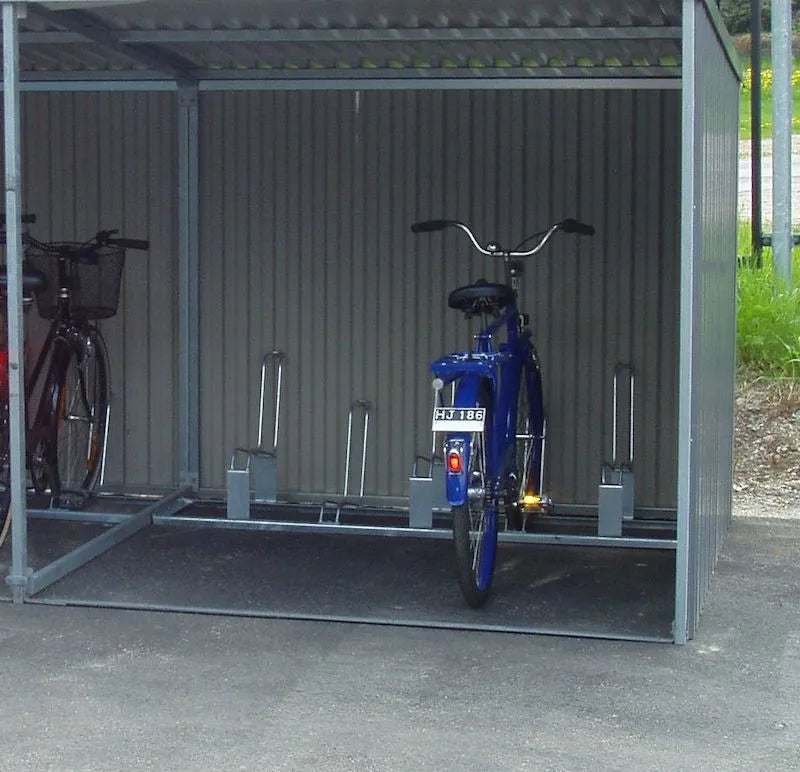 Cykelskjul  i Plåt