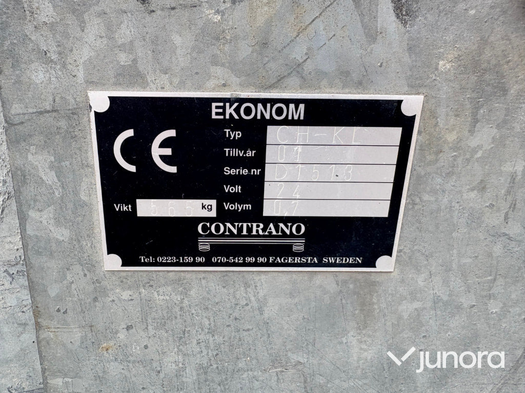 Stödkantläggare Contrano Ekonom CH-KL