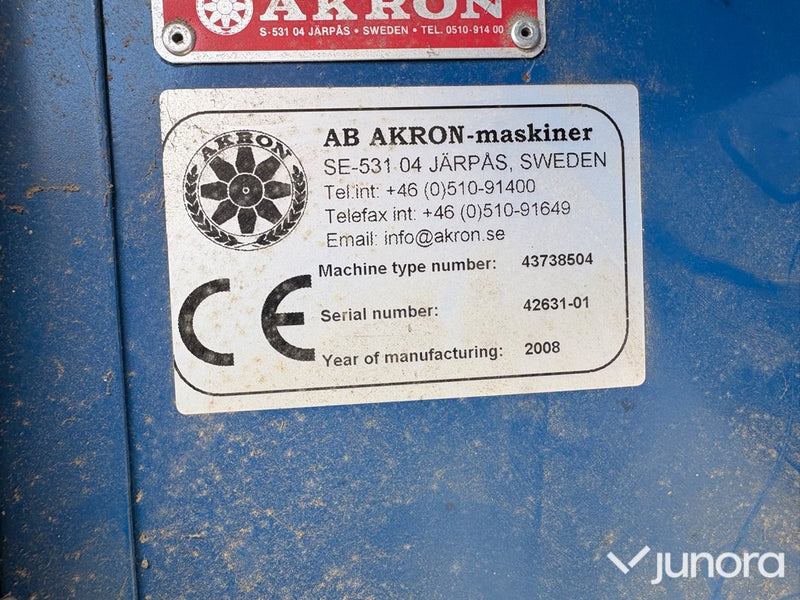 Akron 815M Varmluftpanna