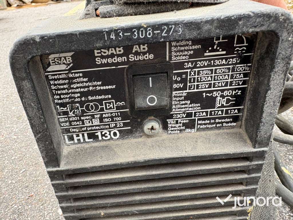 Defekt svetsmaskin – Caddy in.syfer (Fronius-system)