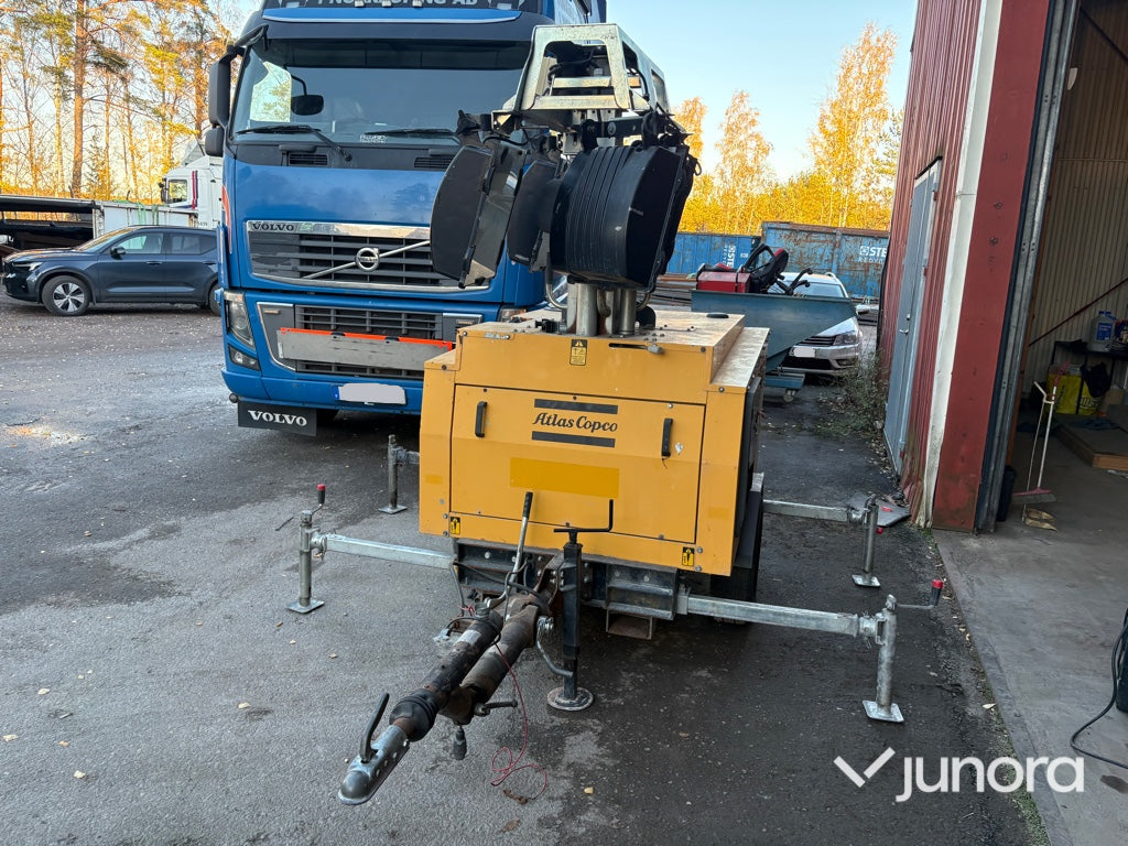 Belysningsmast Atlas Copco QLT H40