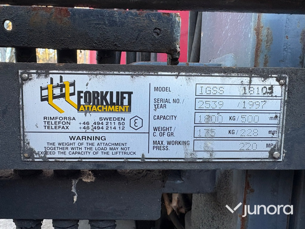 Motviktstruck - Caterpillar, EP15T-48E