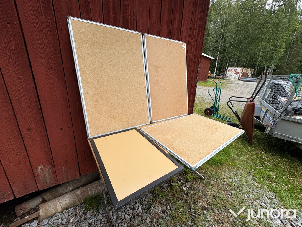 Veckoplanerare & 3 st anslagstavlor med filt