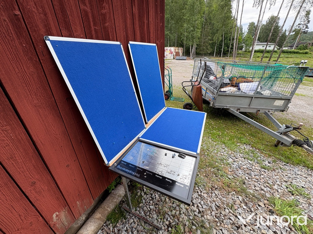 Veckoplanerare & 3 st anslagstavlor med filt
