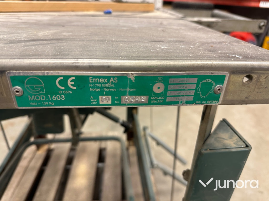 Gjerdesåg - Ernex, AS 1603