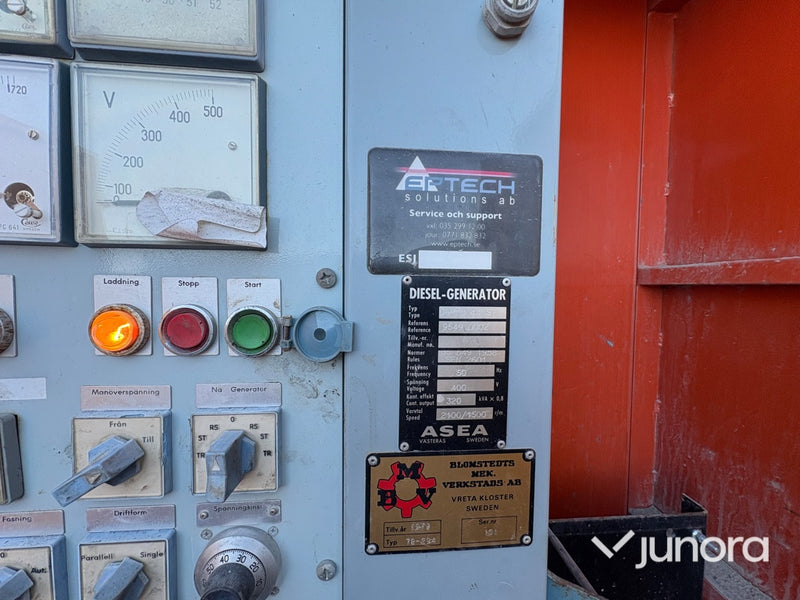 Dieselgenerator – Scania DS 14 / ASEA