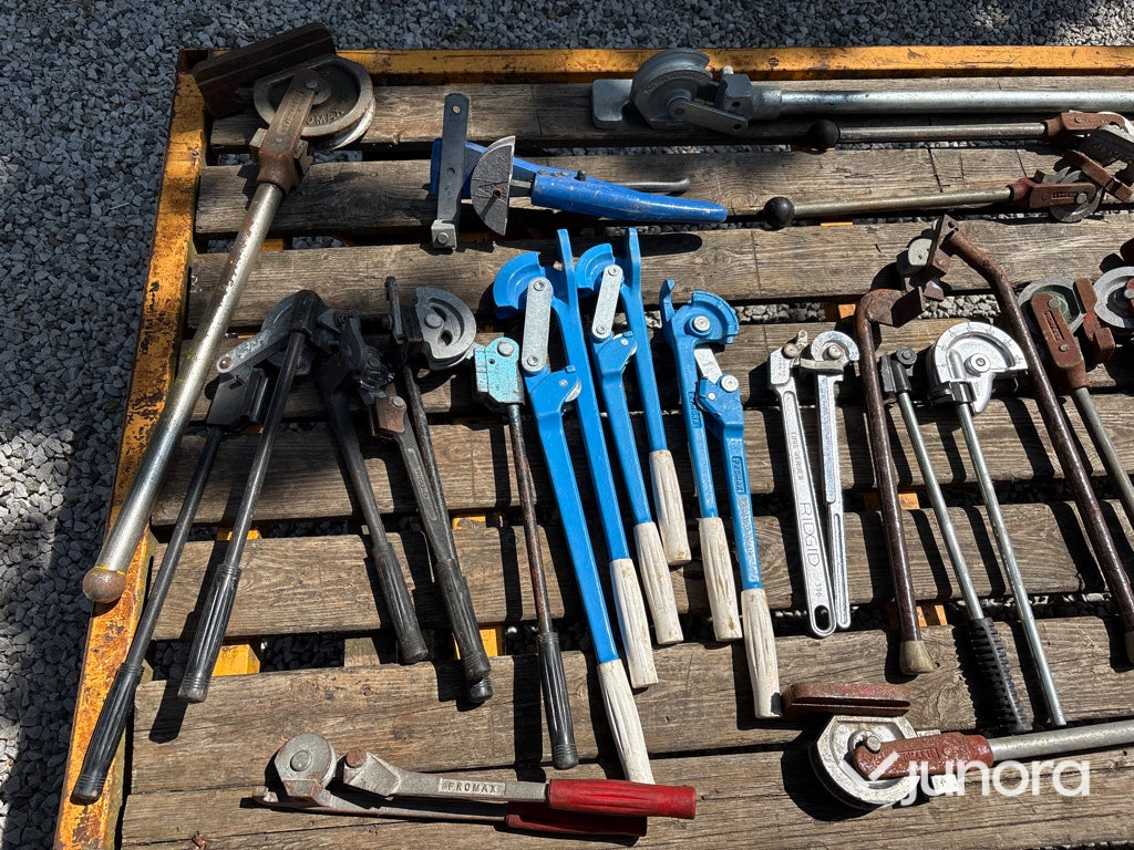 Rörbockningsverktyg - Fromax, Ridgid, Parti