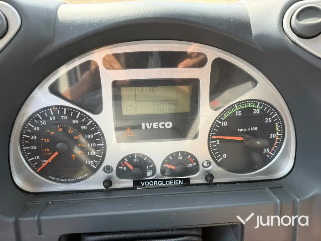 Lastbil - Iveco 80E18 med högt skåp