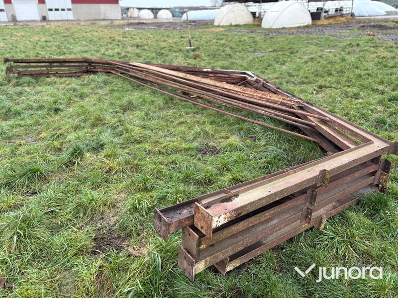 Takstolar - i stål (6st)